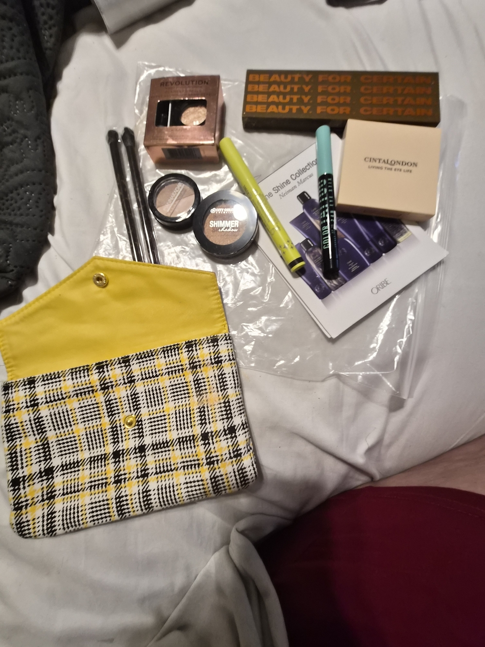 Cosmetic Lot Beauty For Certain Palette Half Magic Manna Kadar City Color Pouch